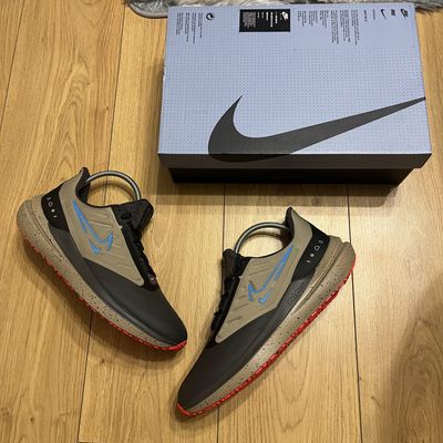 BNWB Nike Winflo 9 Shield Weatherised Road Runner Trainers, Medium Ash